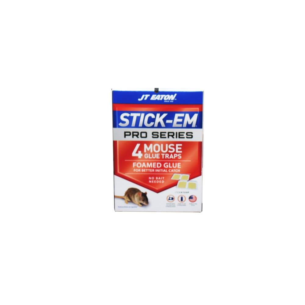 Stick-Em Mouse Glue Trap 4pk