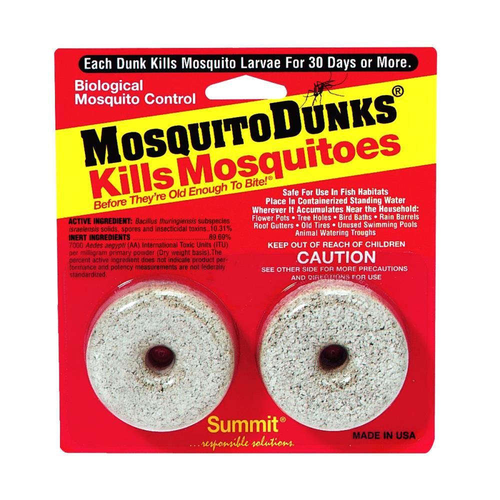 Mosquito Repellent Bacillus Thuringiensis Dunk 2pk