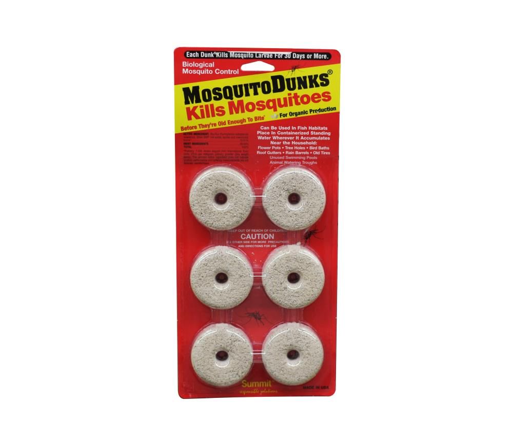 Mosquito Repellent Bacillus Thuringiensis Dunk 6pk