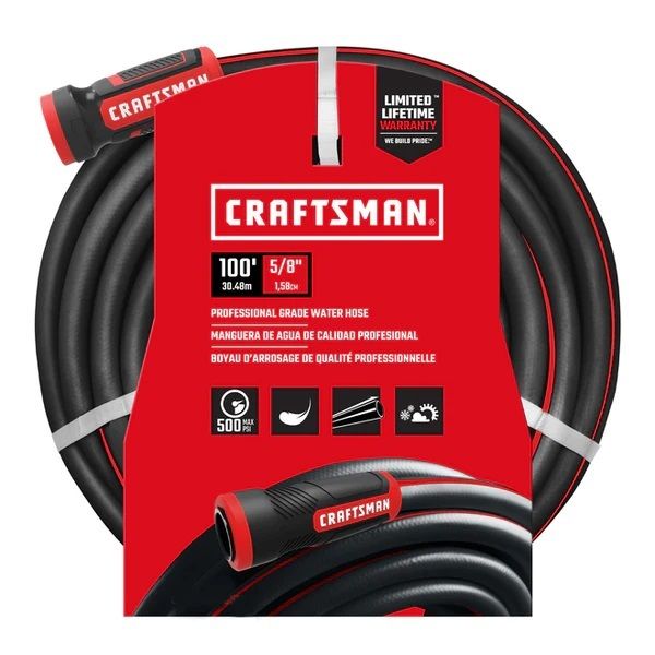 Craftsman Garden Hose Heavy Duty 5/8 in x 100 ft (CMXHBB16515)