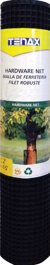 Tenax 2 x 15ft Hardware Net Black