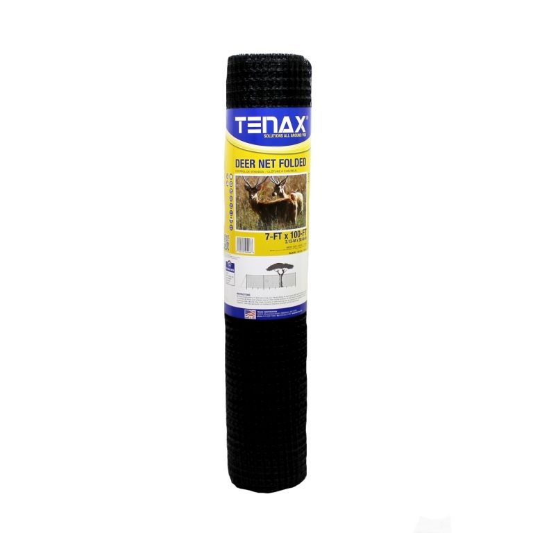Tenax 7x100ft Deer Fence Black