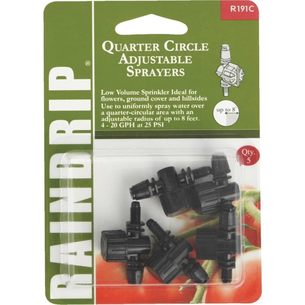 Raindrip Sprayer 1/4in 5pk