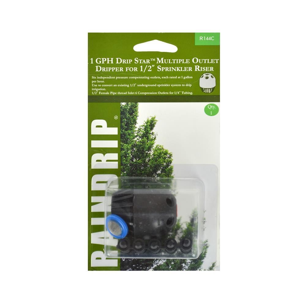 Multiple Outlet Dripper 1/2in