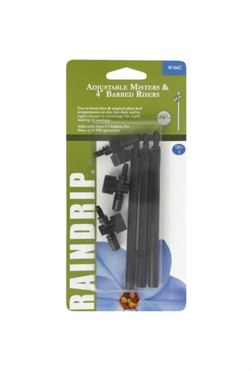 Riser/Mister Adjustable Flow 4-7GPH 3pk