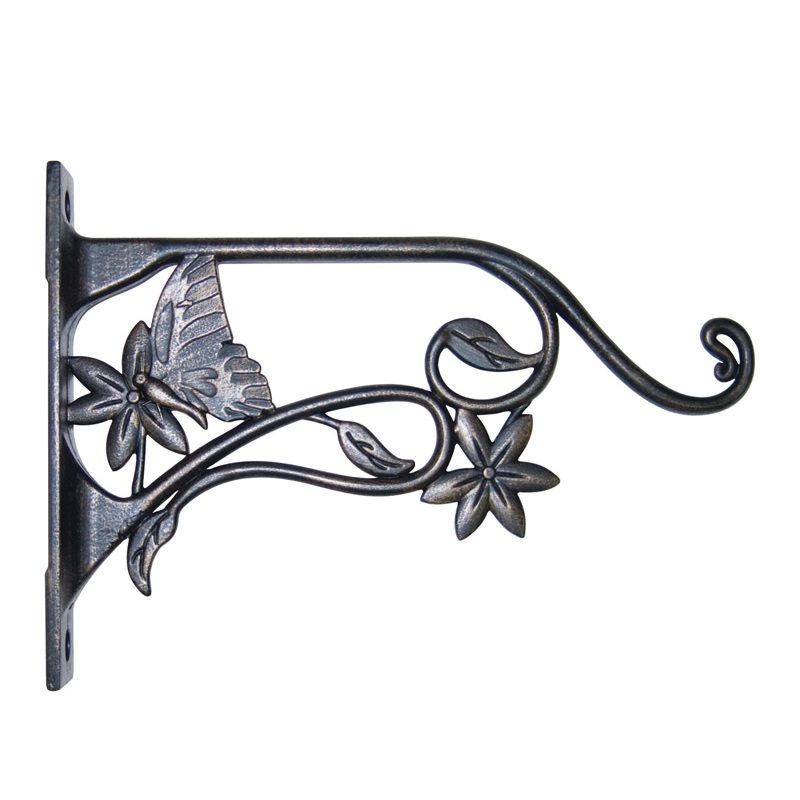 Panacea Butterfly Plant Bracket Bronze 9 inch.