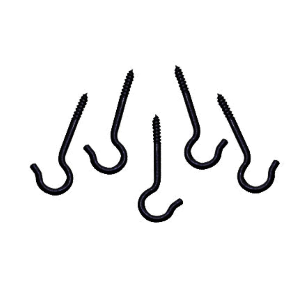 Black Swag Hook Plant 5pk