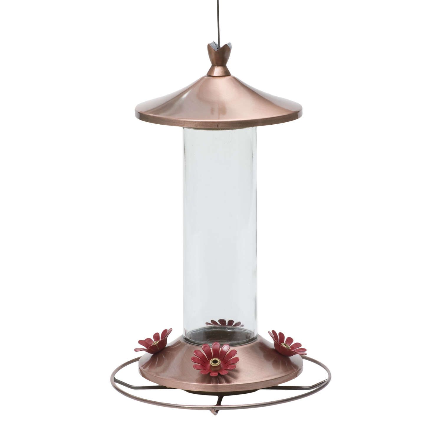 Perky-Pet Hummingbird Nectar Feeder Copper 4 ports 12 oz (8137531)