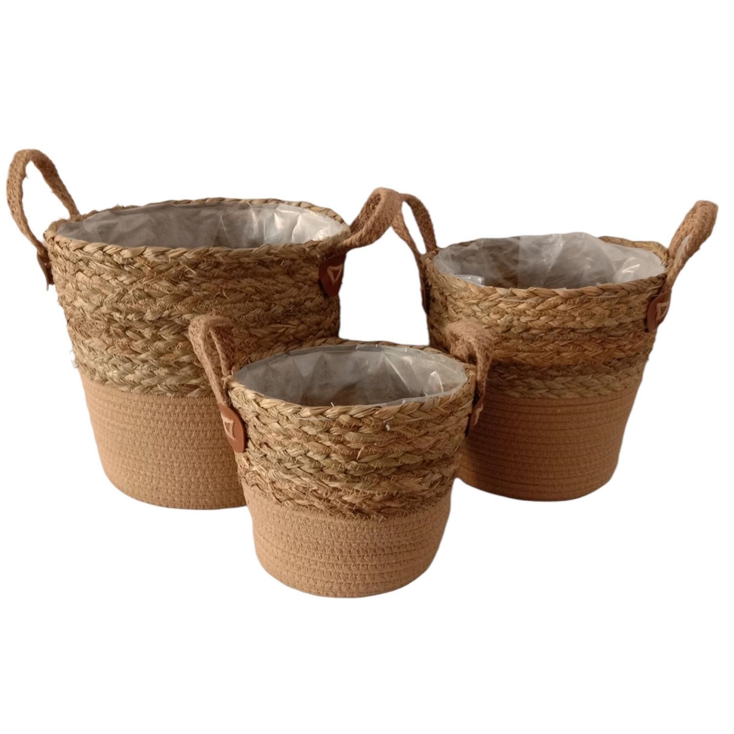 Concepts Life Flower Pot Cotton 3Pcs