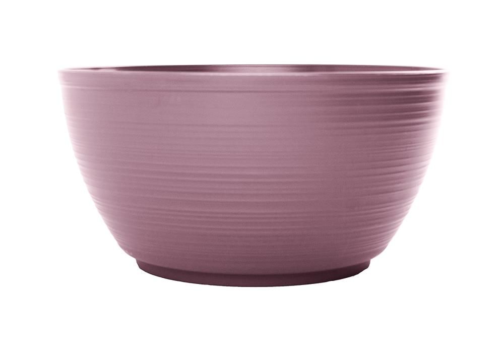 Planter Bowl Dura Cotta Plummed 15in