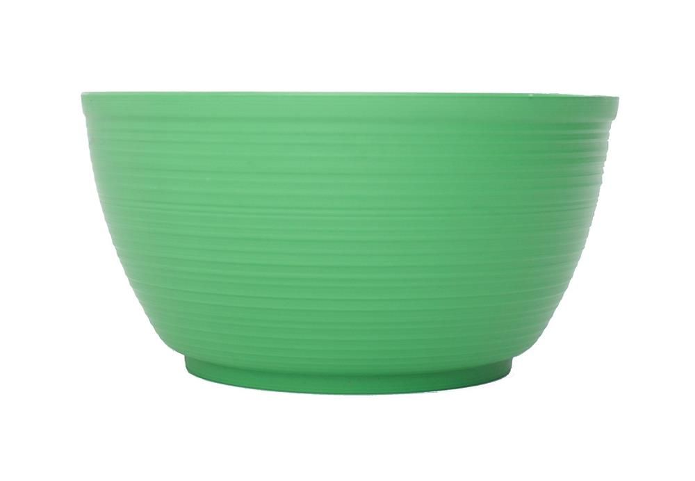 Planter Bowl Dura Cotta Green Fresh 15in
