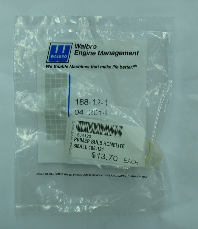 Primer Bulb Small Homelite (188-121)