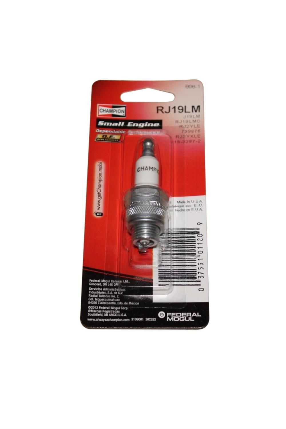 Champion Spark Plug RJ19LM