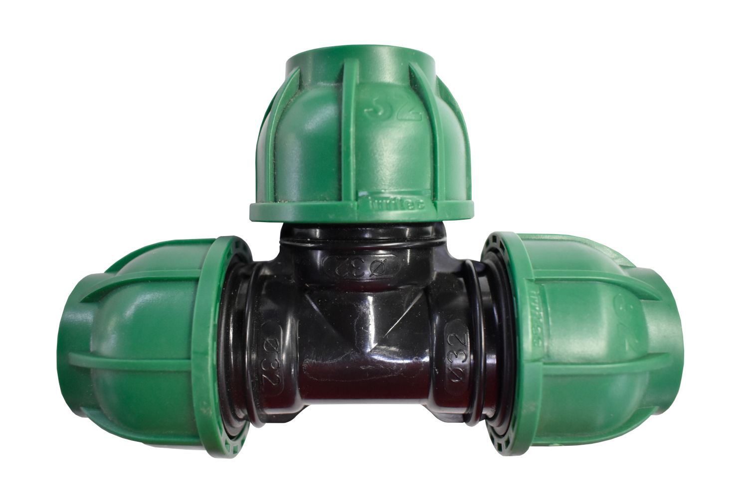 1" Irrigation Tee With Screw Nut