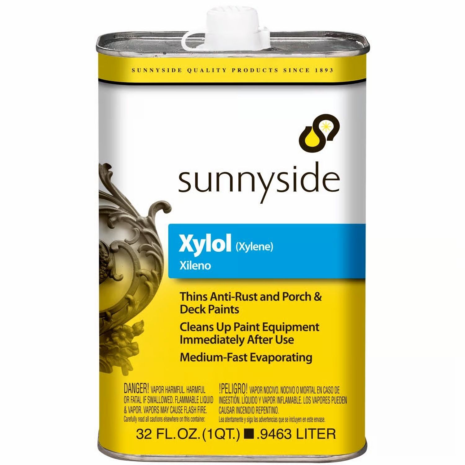Sunnyside Xylol (Xylene) Thinners 1 qrt (1027090)