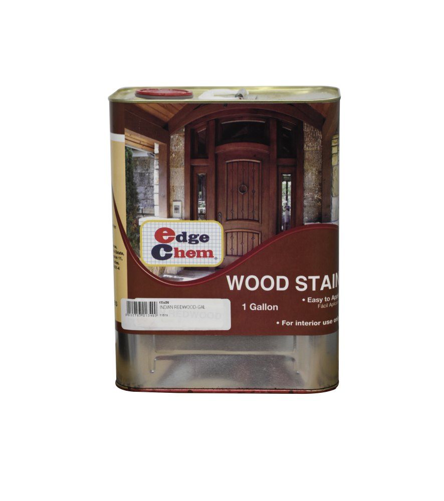 Edge Chem Wood Stain Indian Redwood 1gal