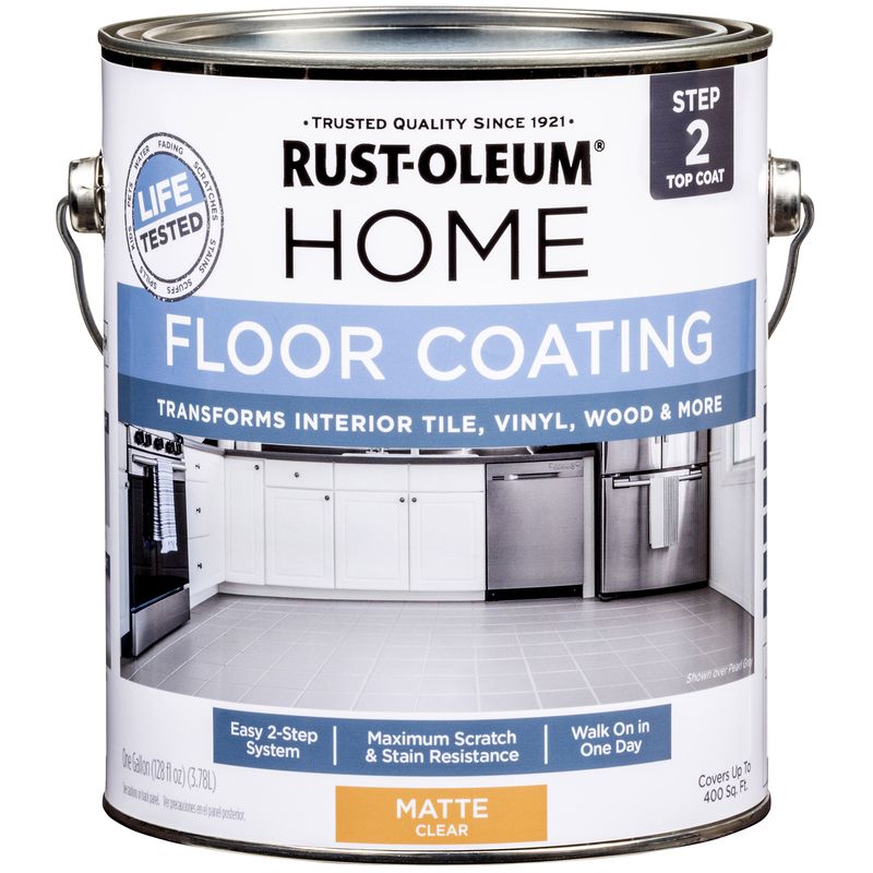 Rust-Oleum Floor Coating Clear Coat Matte 1gal (1014913)