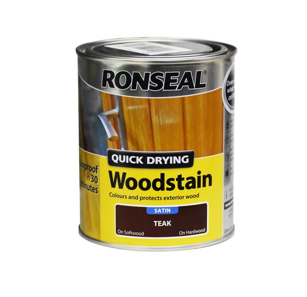 Ronseal Quick Drying Wood Stain 750ml