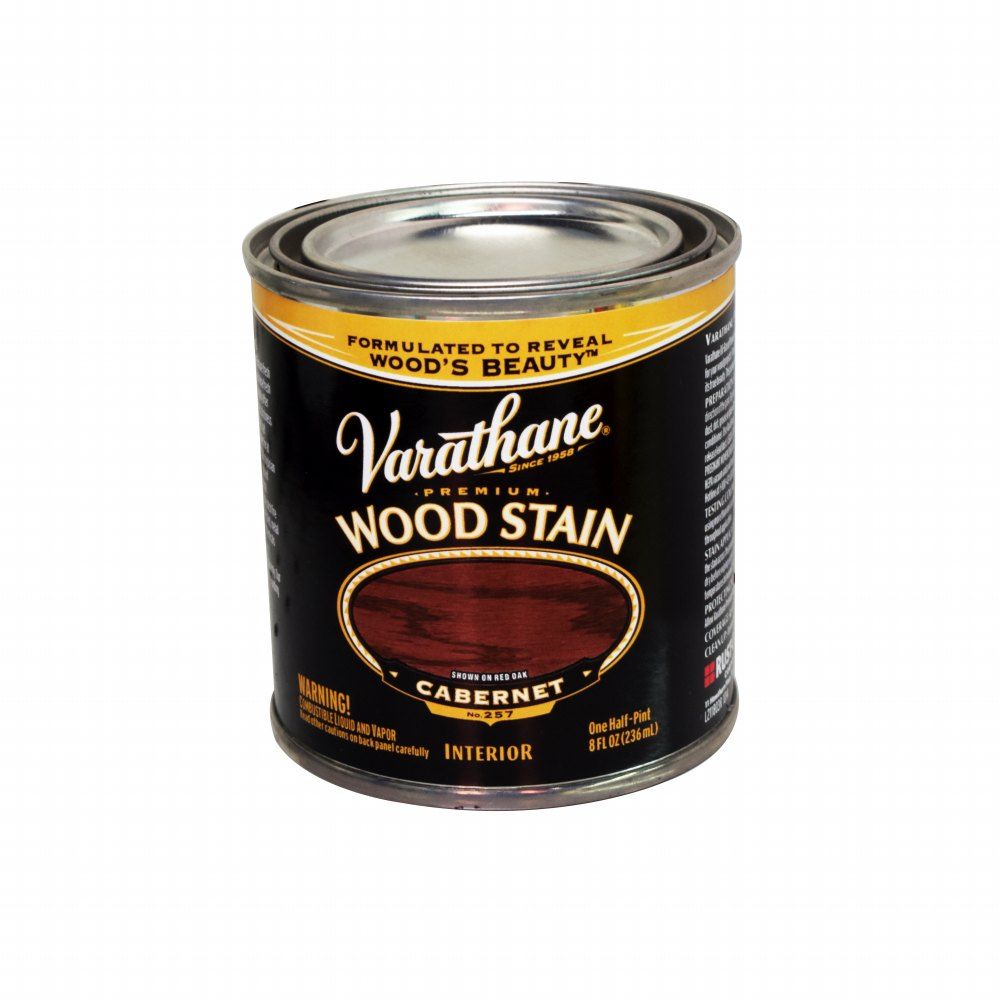 Varathane Premium Wood Stain Cabernet 1/2pt