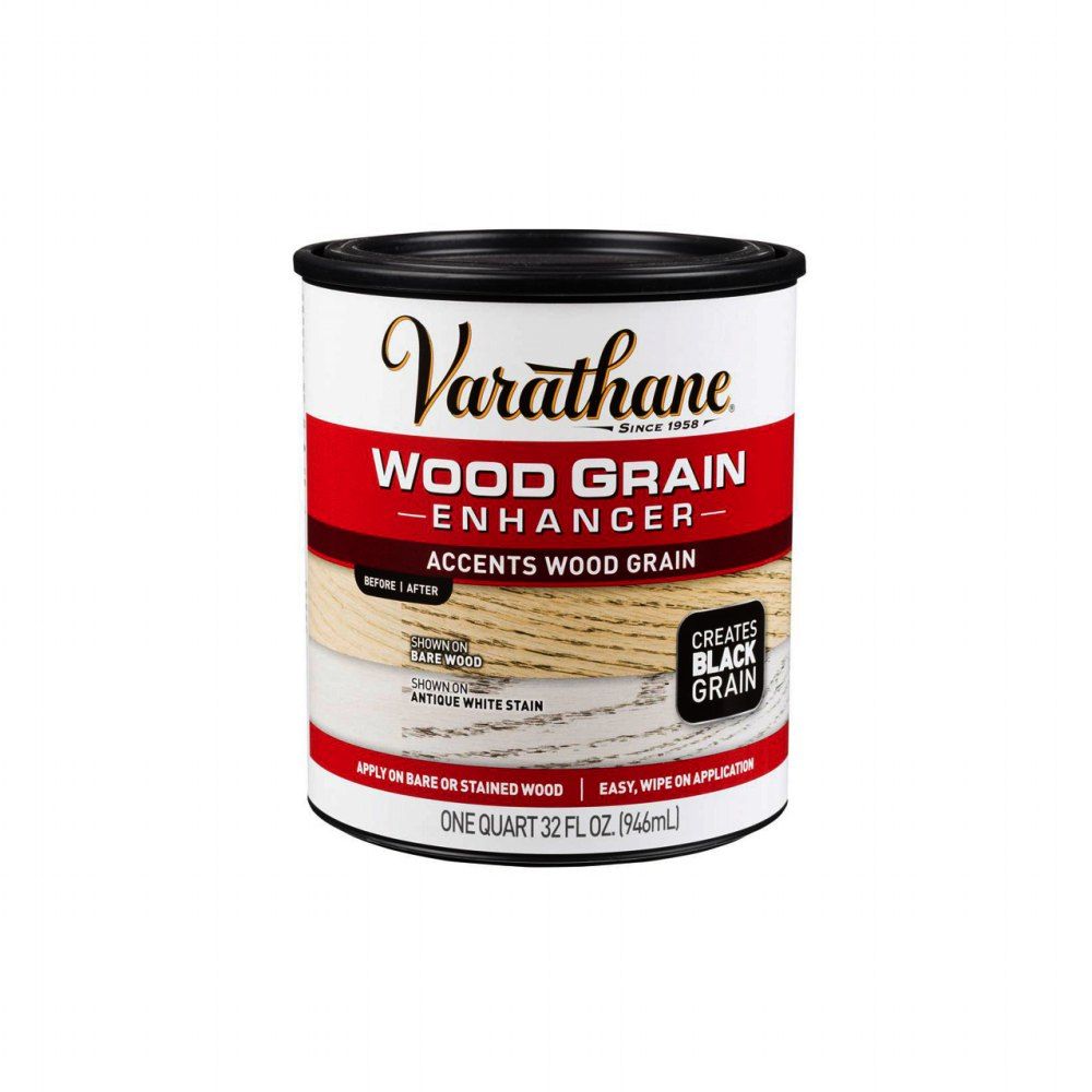 Varathane Wood Grain Enhancer Finish Black 1qt