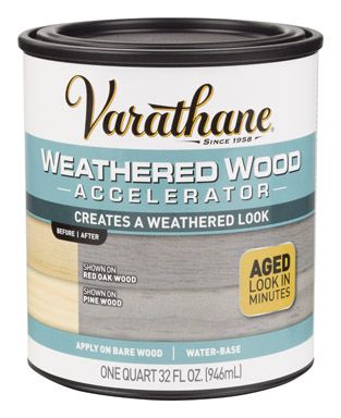 Varathane Weathered Wood Finish 1qt