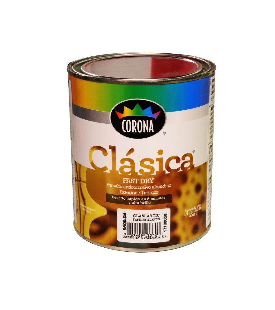 Corona Classic Fast Dry Enamel White 1qt