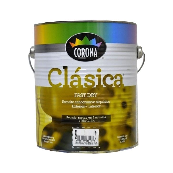 Corona Classic Fast Dry Enamel Red 1gal