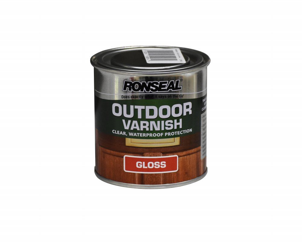 Ronseal Outdoor Varnish Clear Gloss 250ml