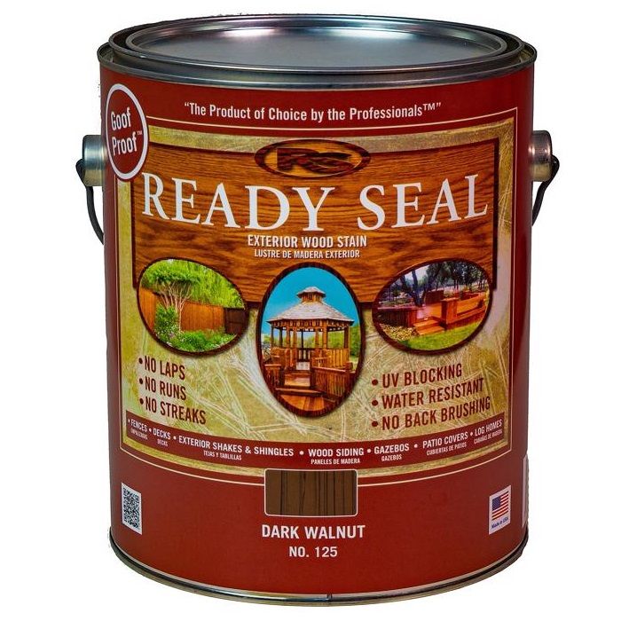 Ready Seal Woodstain And Sealer Dark Walnut 1gal (186485)