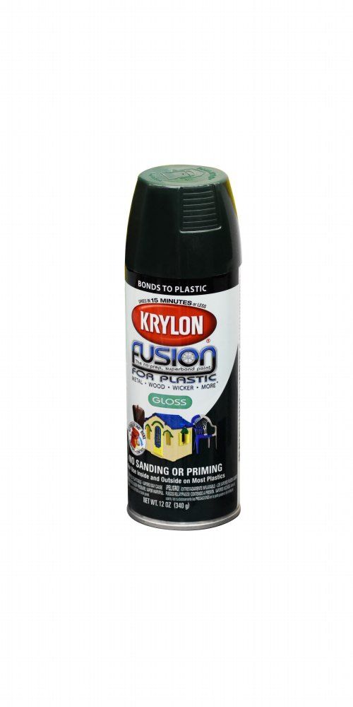 Krylon Hunter Green Gloss Fusion Spray Paint 12oz