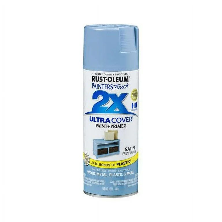 Rust-oleum Painter's Touch 2X Ultra Cover Satin French Blue Spray Paint