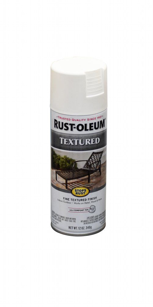 Rust-Oleum Protextive Enamel Textured White Spray Paint 12oz