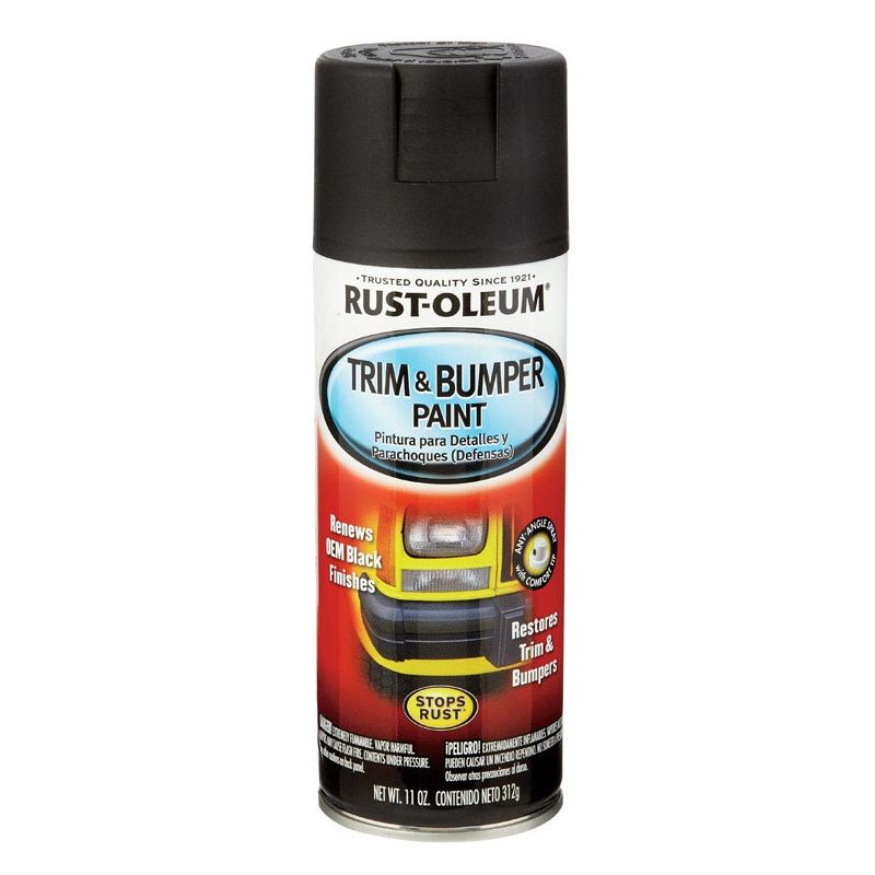 Rust-Oleum Automotive Matte Black Trim & Bumper Spray Paint 11 oz
