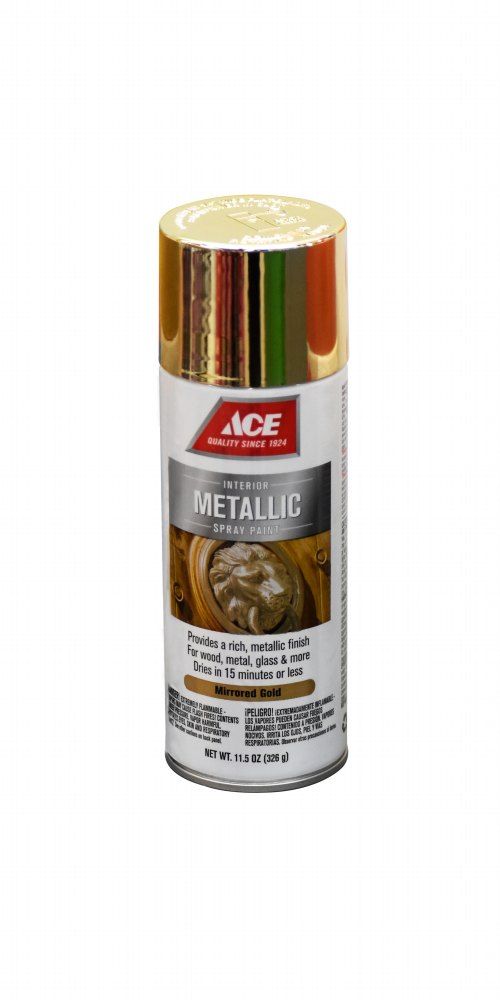 Ace Metallic Mirrored Gold Spray Paint 12oz