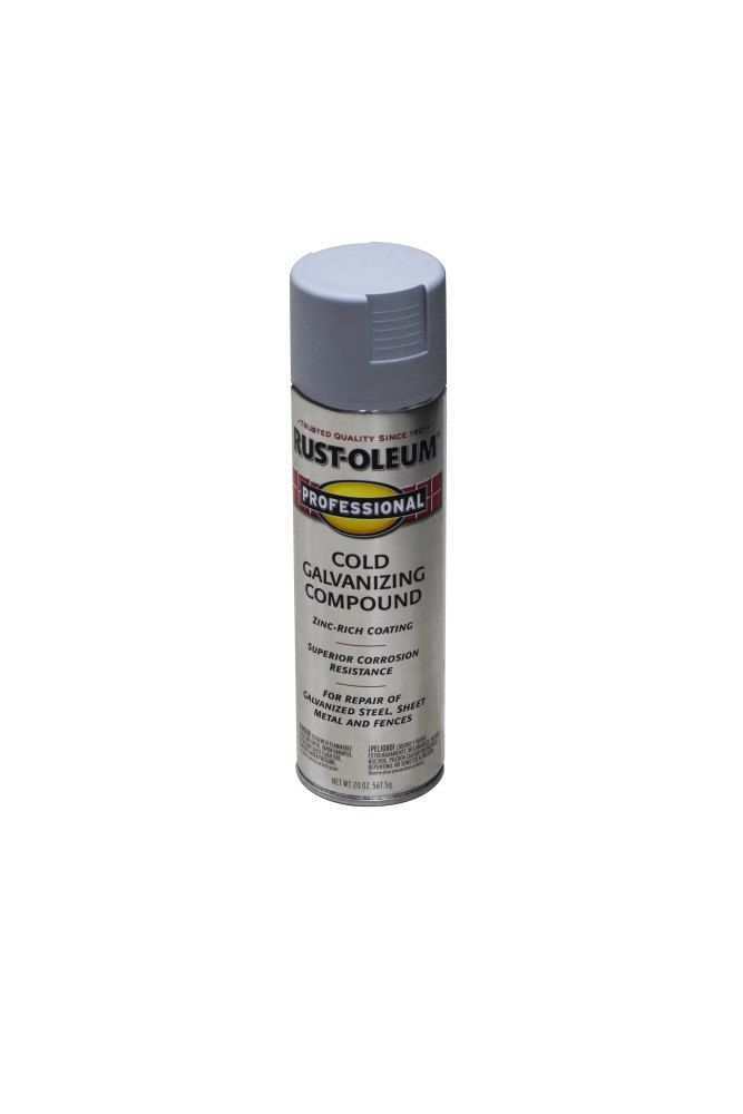 Rust-Oleum Professional Cold Gray Metallic Galvanizing Compound Spray 20oz