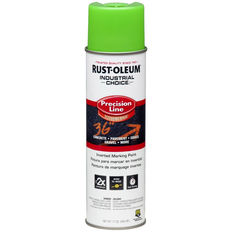 Rustoleum Fluorescent Green Marking Paint 17ozs.