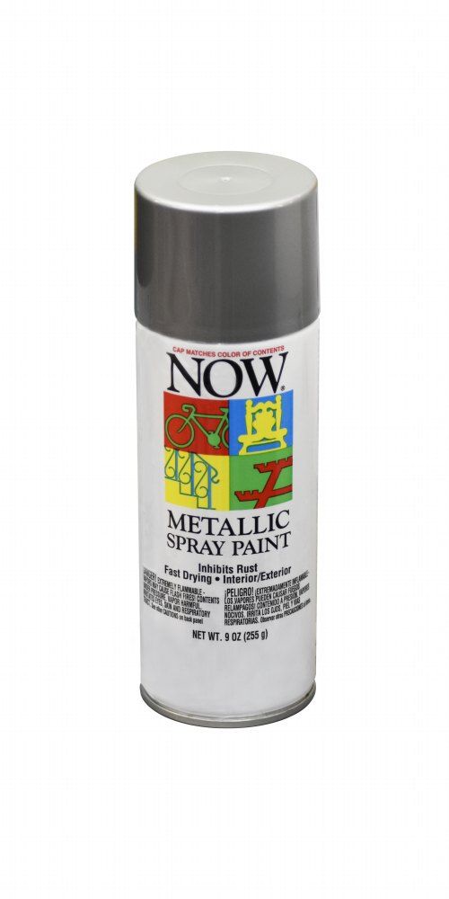 Now Fast Drying Aluminium Spray Paint 9oz