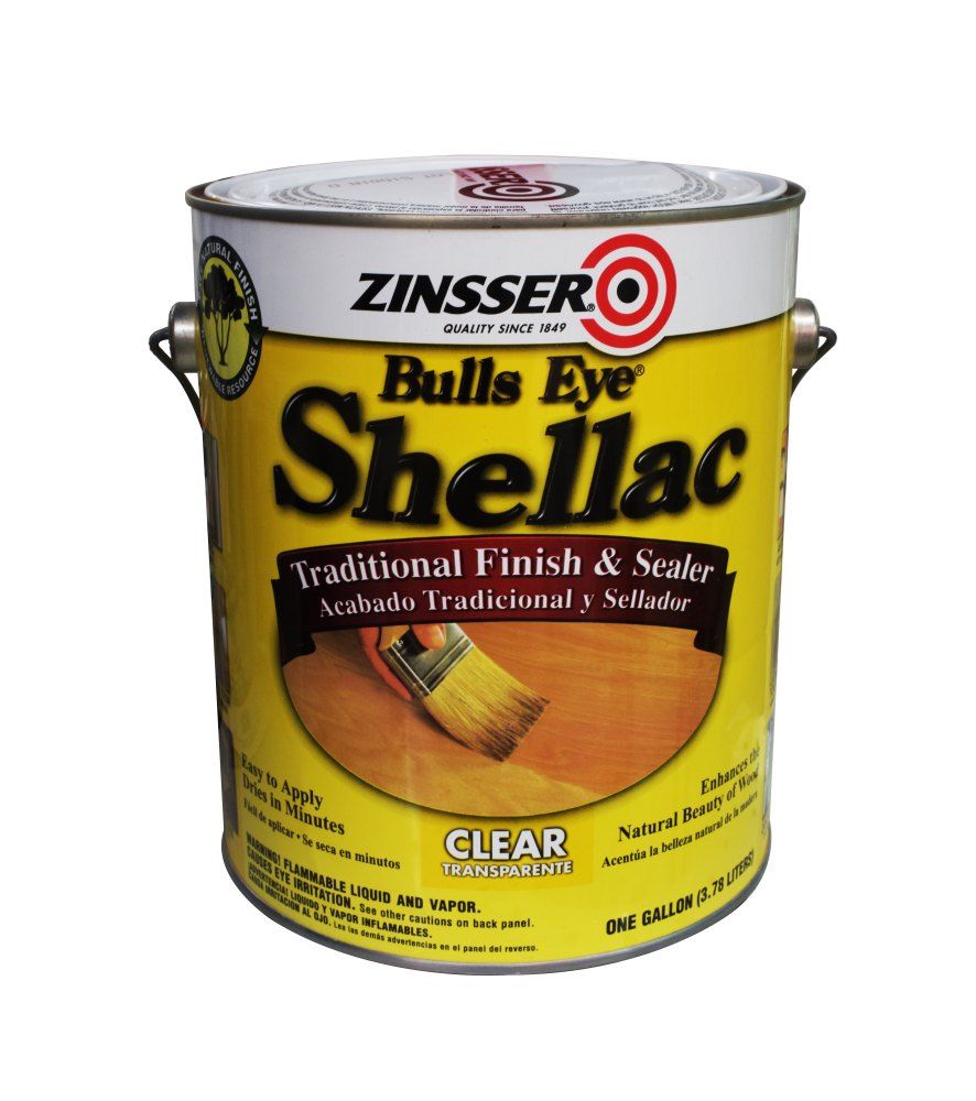 Zinsser Bulls Eye Shellac Finish and Sealer Clear 1gal