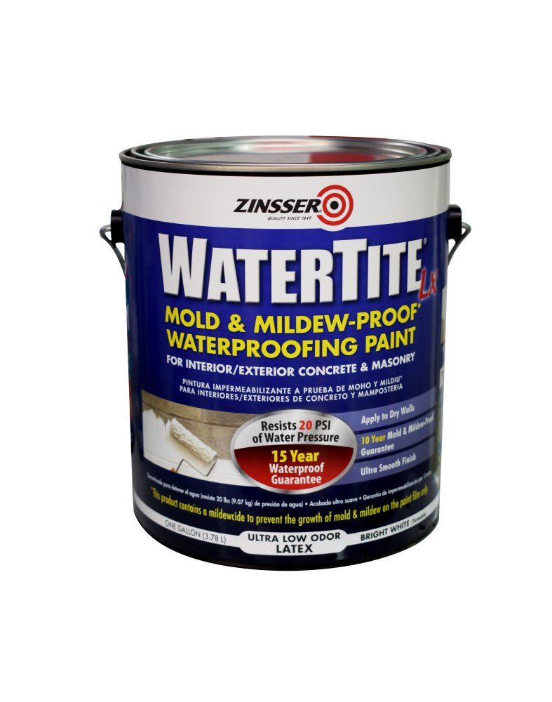 Zinsser Mold and Mildew-Proof Waterproofing Paint 1gal