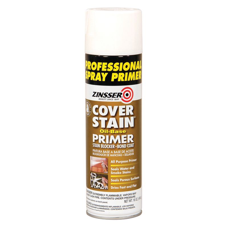 Zinnser Cover Stain Primer Sealer White 16 oz (1000262)