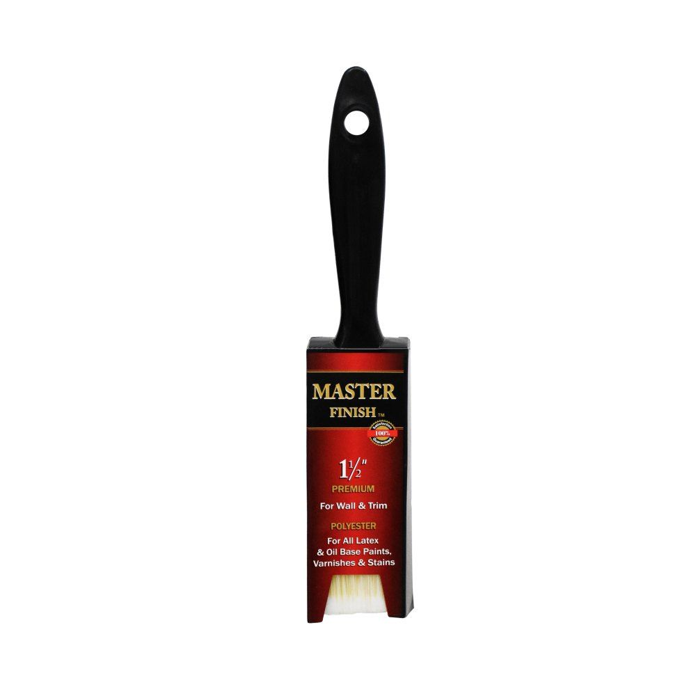 Master Finish Premium Paint Brush 1-1/2in