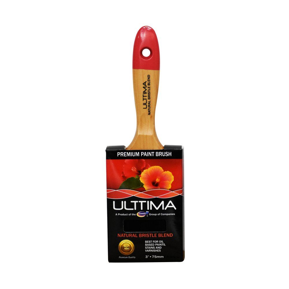 Ulttima Natural Bristle Blend Oil Brush 3in