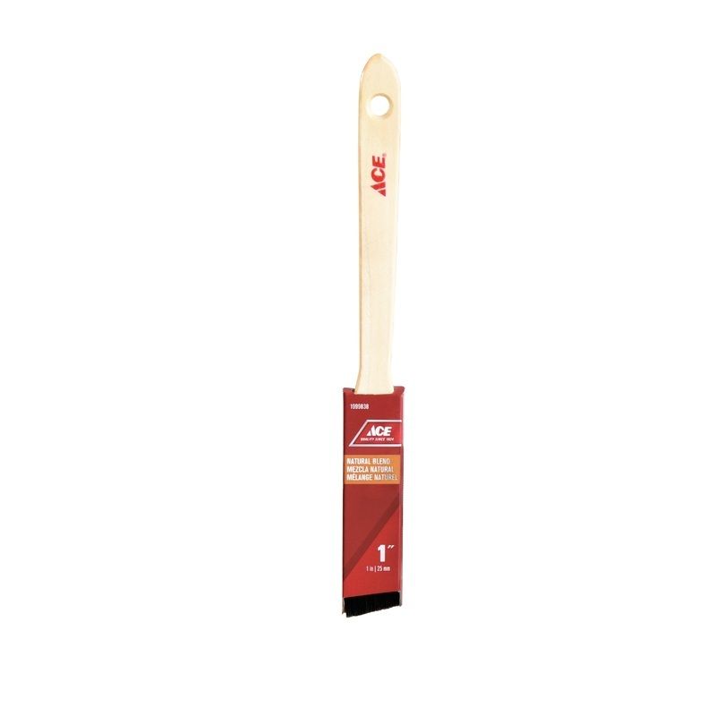 Ace Paint Brush Angled Natural Blend 1 in. (1999838)
