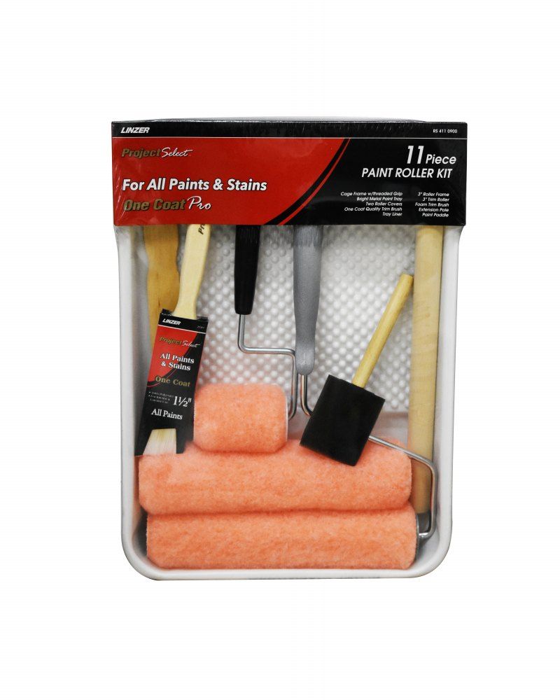 Linzer Project Select Paint Roller Kit 11pc