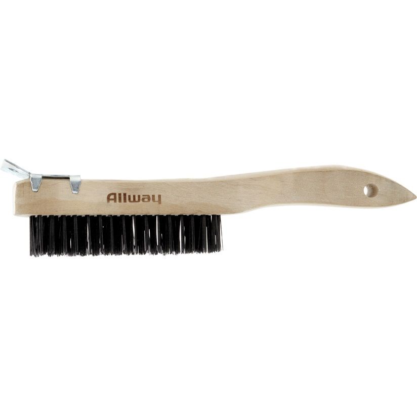 Wire Brush with Scraper (12978)