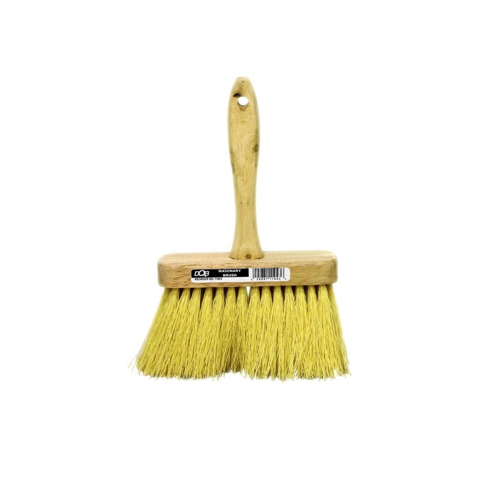 DQB Masonry Wood Brush 4 Row 6.5in