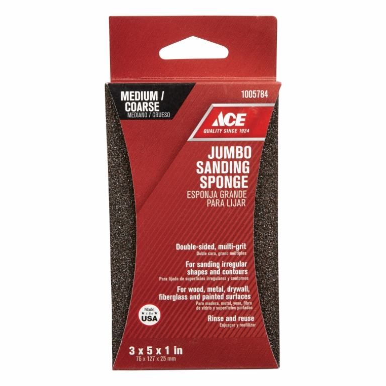 Dual Surface Sanding Sponge Medium/Course