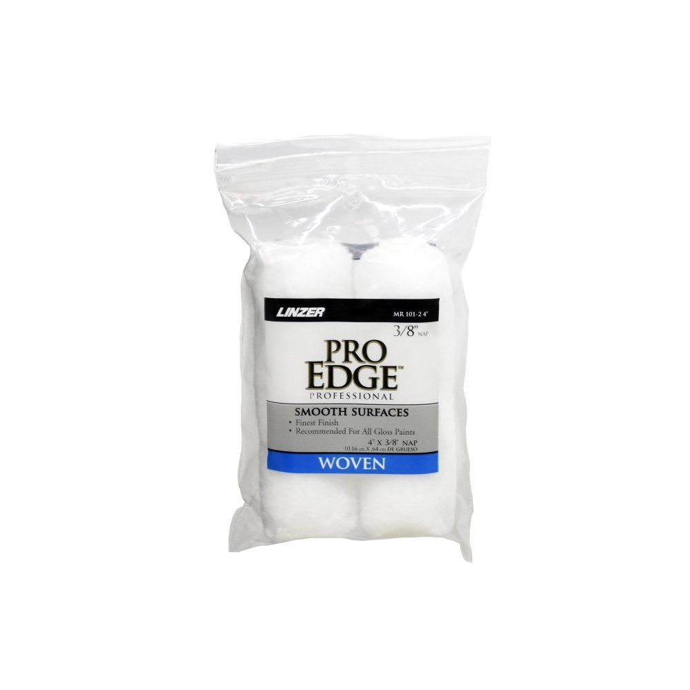Linzer Pro Edge Fabric Paint Roller Cover 4in x 3/8in