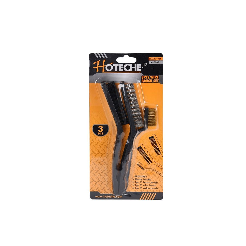 Hoteche Wire Brush Set 3pc (410203)