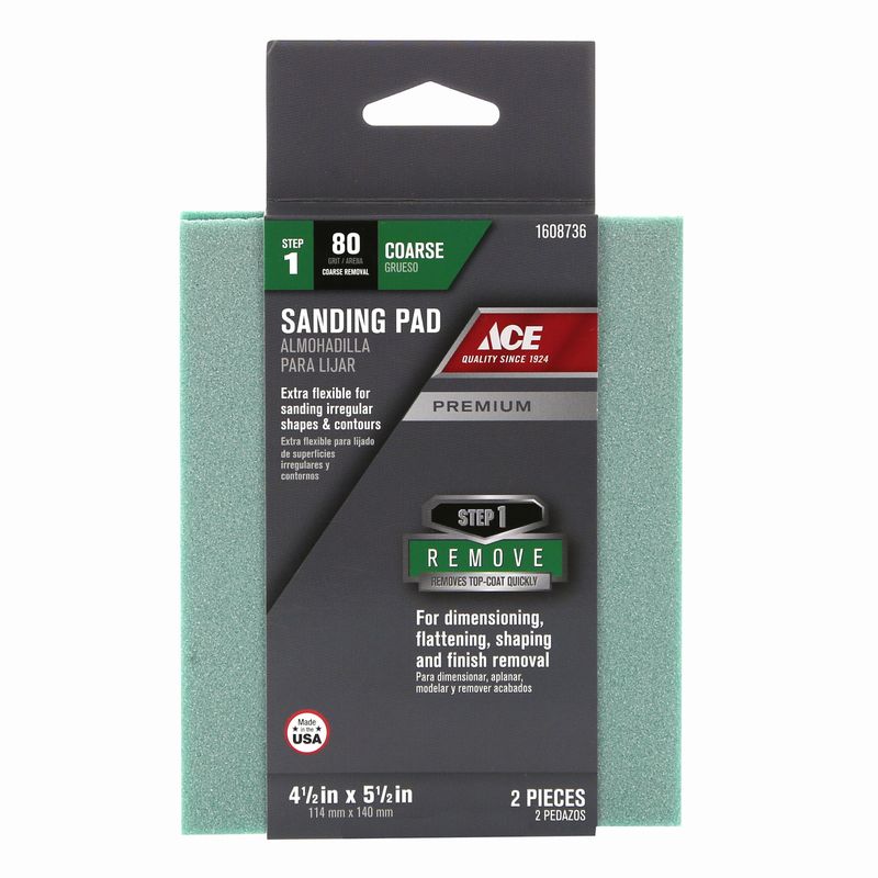 Sanding Sponge Coarse 2pk (1608736)